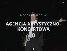 Tablet Screenshot of decoartmedia.pl
